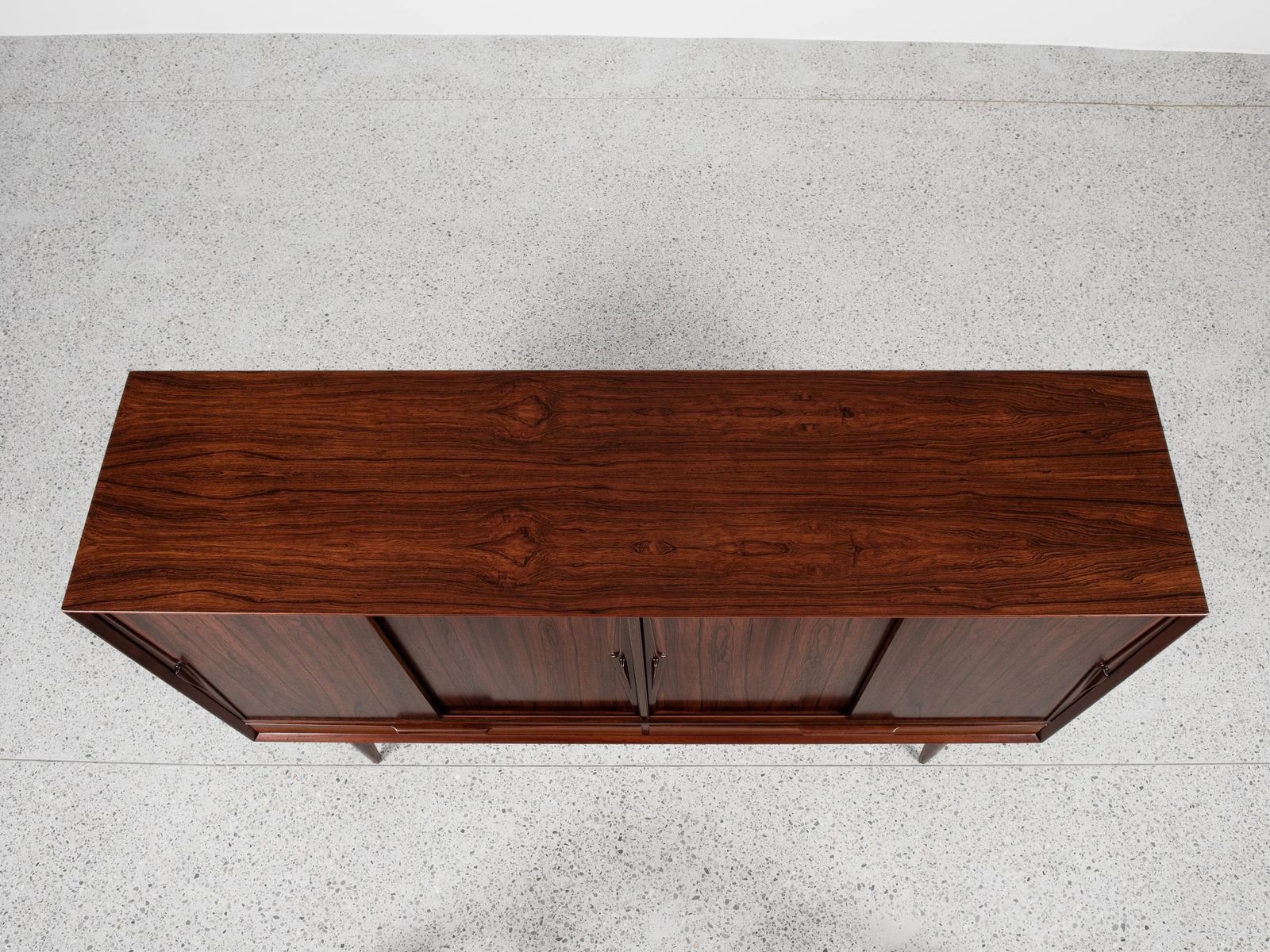 Midcentury Danish Highboard Model 13 In Rosewood By Omann Jun 1960s photo 3948.0