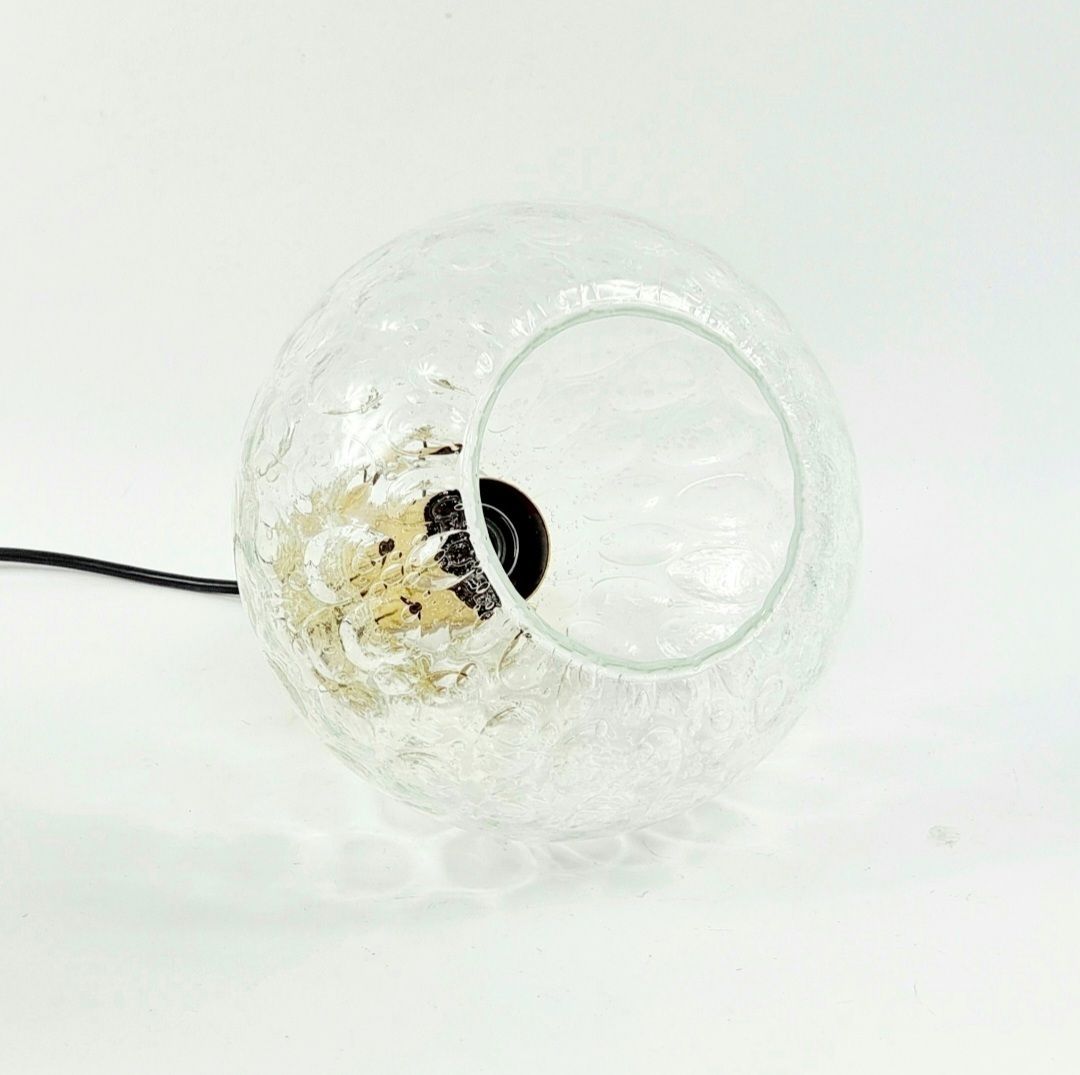 Mid Century Bubble Glass & Brass Ceiling Light By Helena Tynell For Limburg, Germany, 1960s photo buy