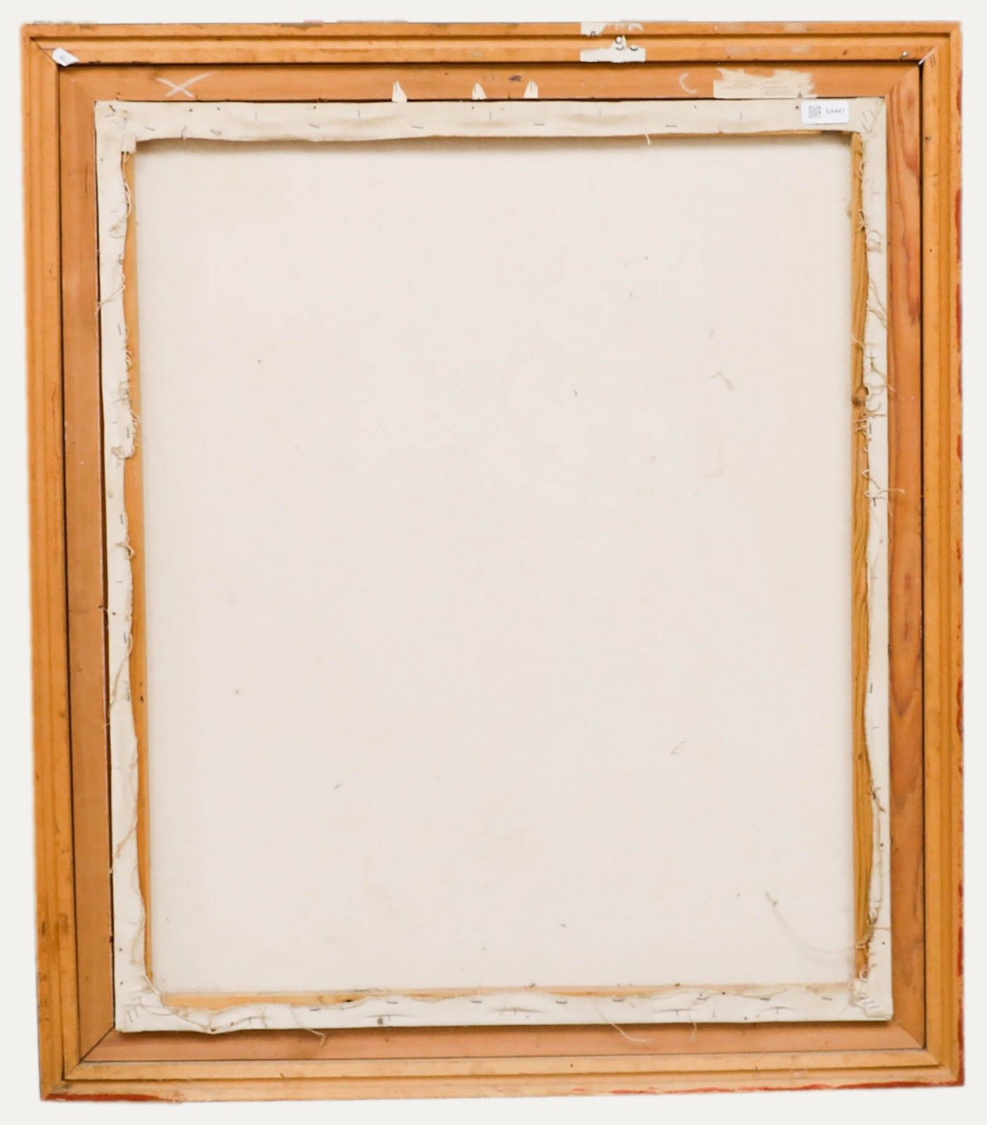 R. E. Banwell Framed Contemporary Oil, Bringing In The Catch photo furniture