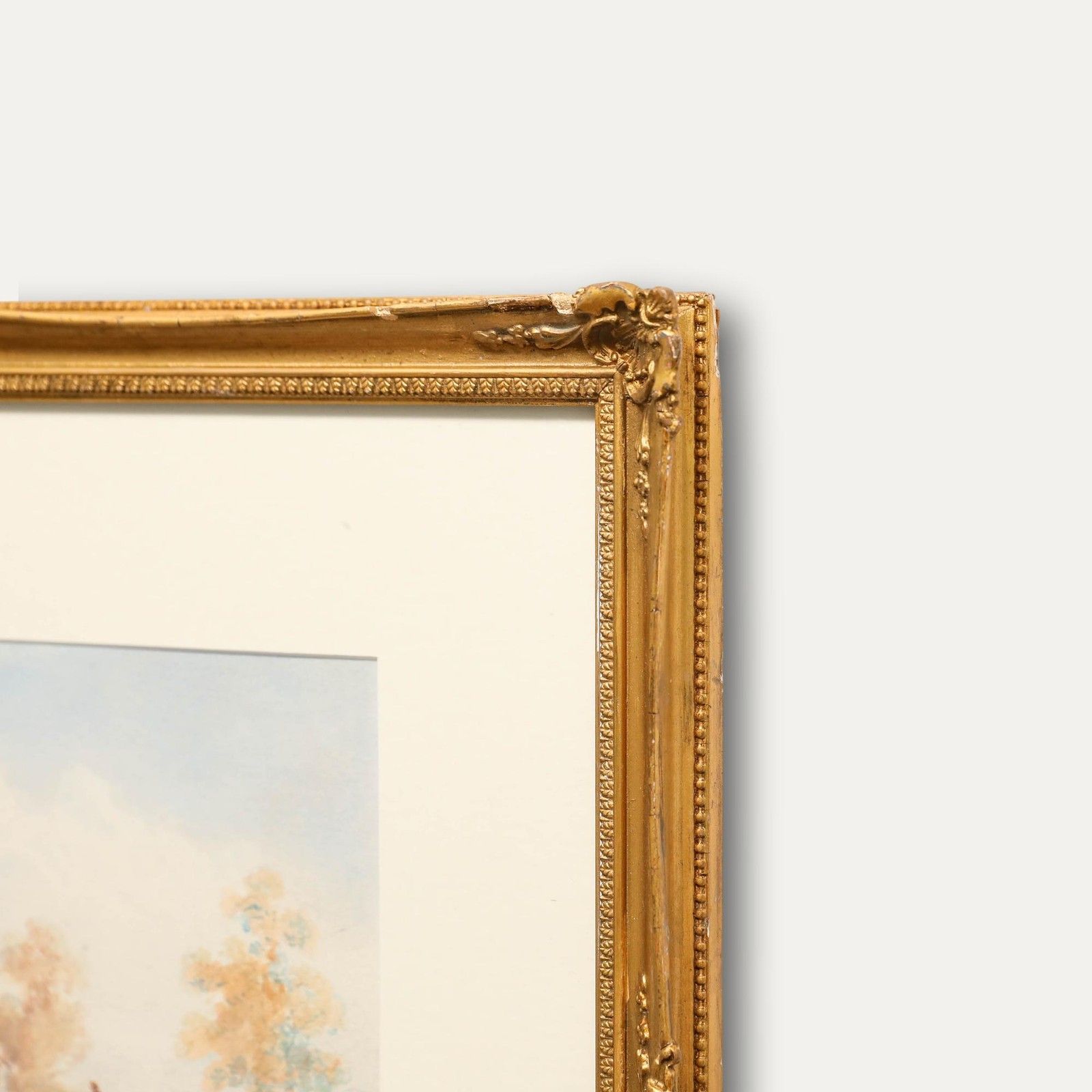 Henry Earp Senior (1831 1914) Framed Watercolour, Cattle Watering photo vinterior