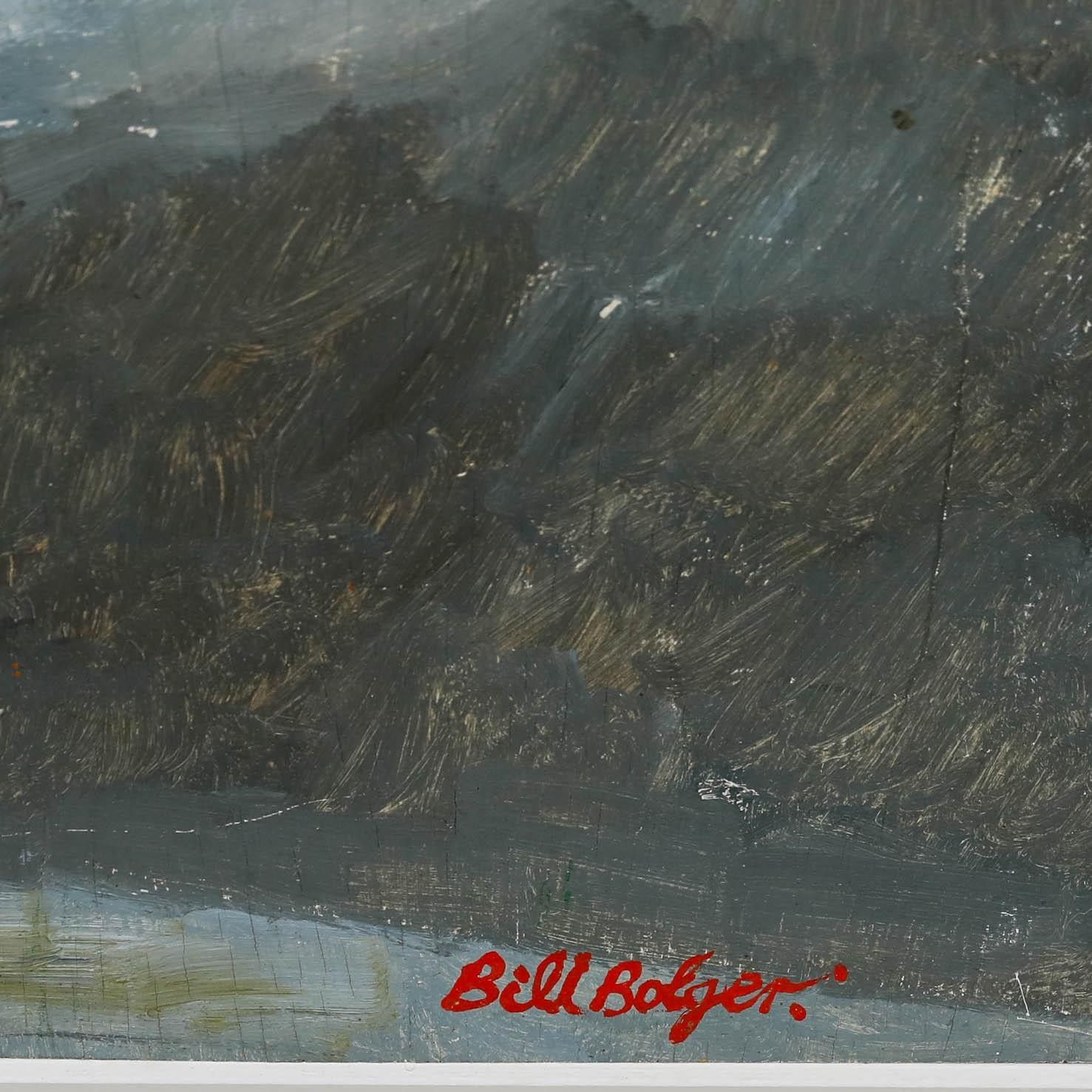 Bill Bolger (1940 2024) 20th Century Oil, Panorama Of St. Ives photo vinterior