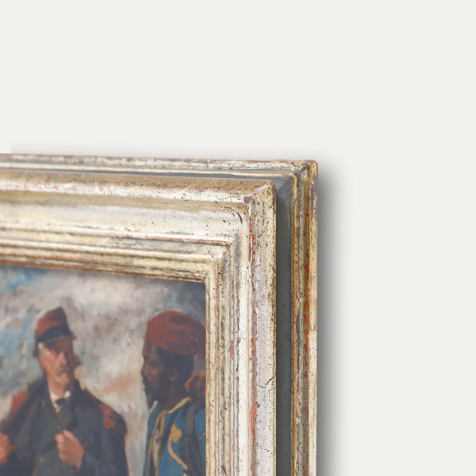 Otto Von Faber Du Faur (1828 1901) Framed Late 19th Century Oil, Legionnaire photo 750.0