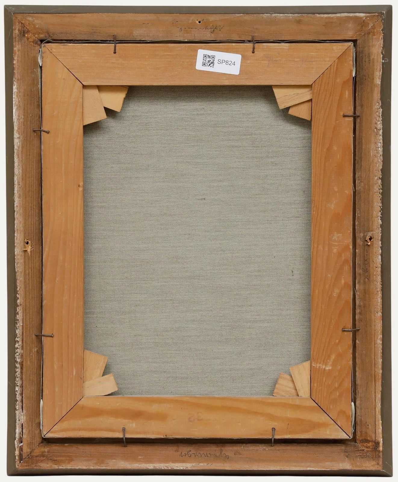 Framed Late 19th Century Oil Spanish Beauty photo for sale