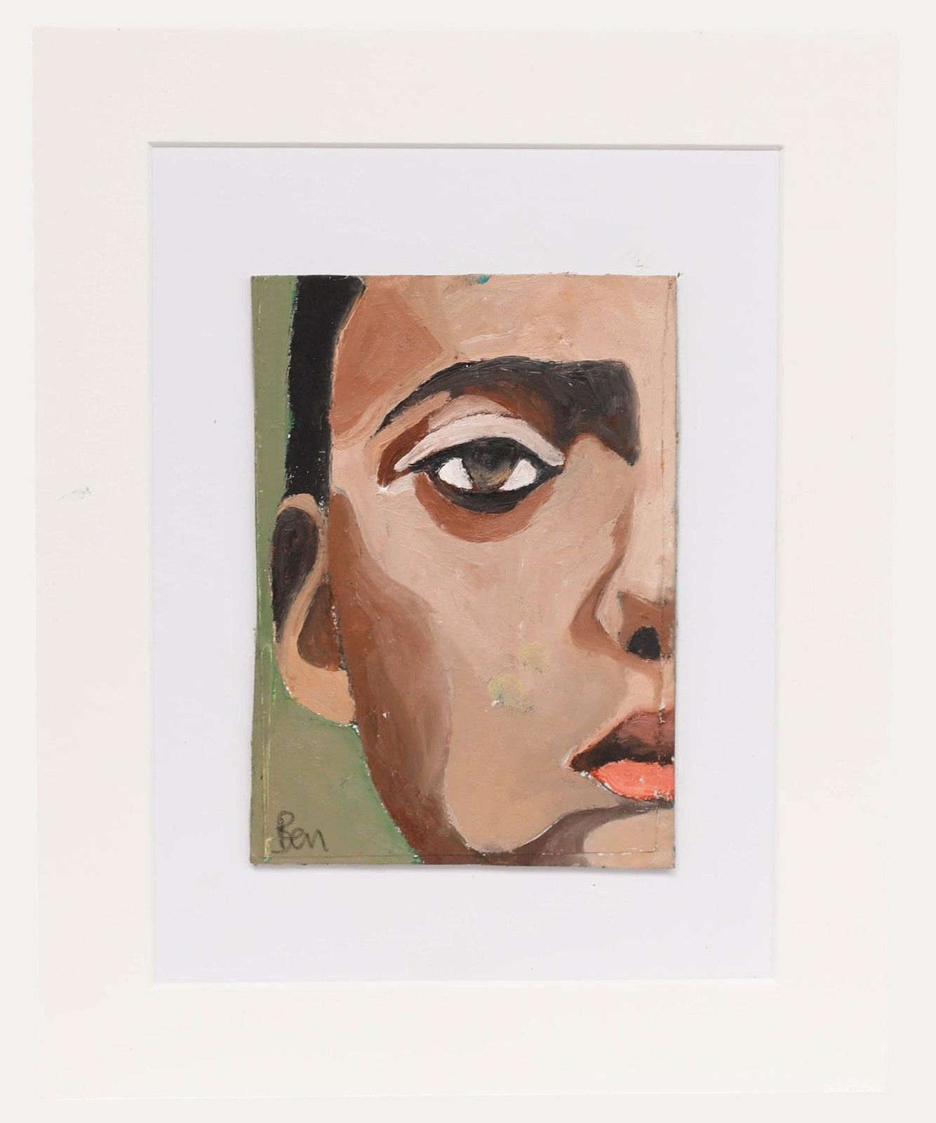 Ben Carrivick Contemporary Oil, A Strong Brow