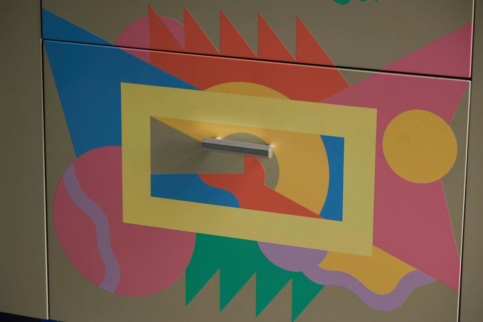 photo for sale Cantaride Bar Cabinet By Alessandro Mendini For Zanotta, Italy, 1980s