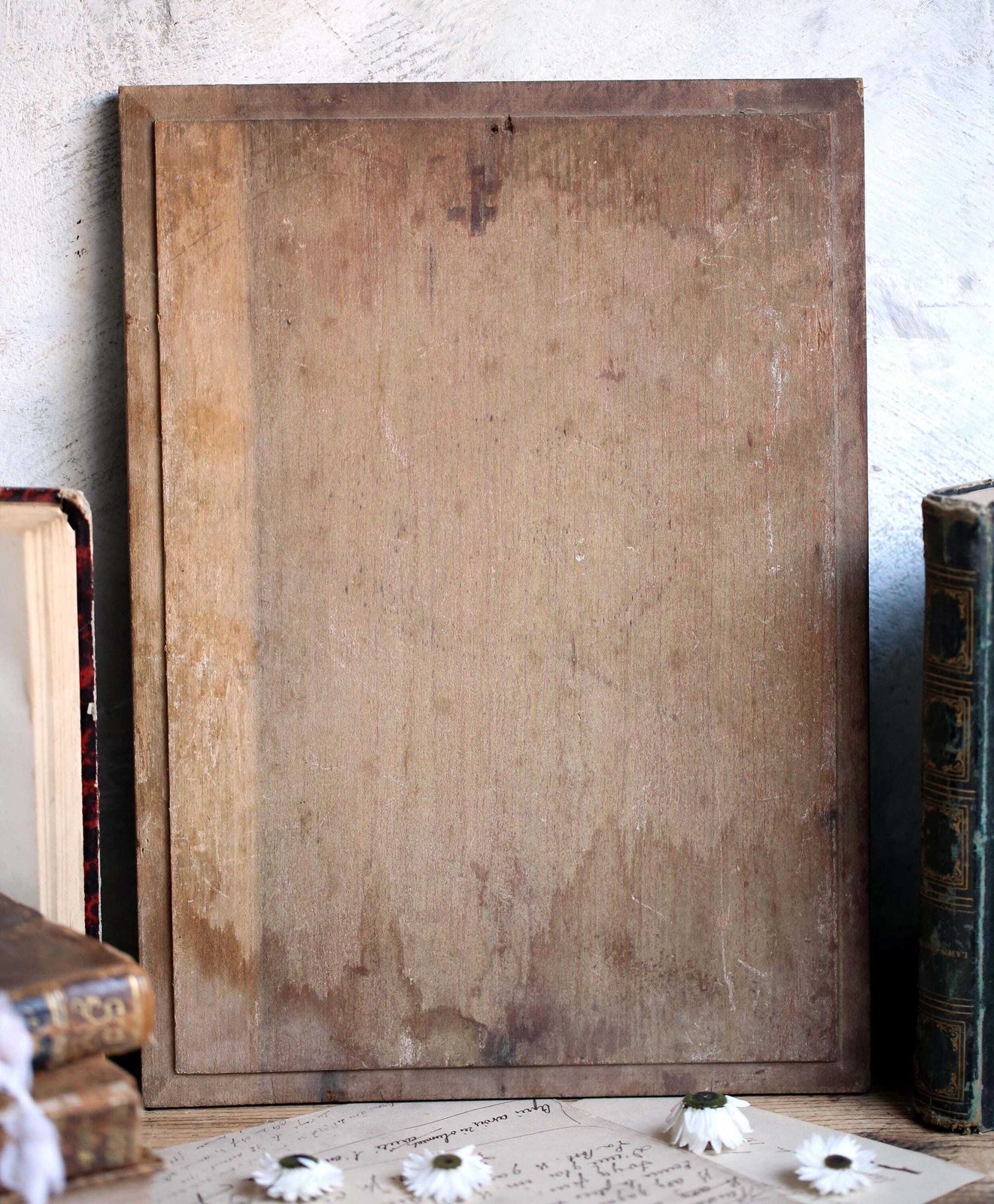 Antique Oil Painting: Girl's Holy Communion Portrait By Emil Baré photo vintage