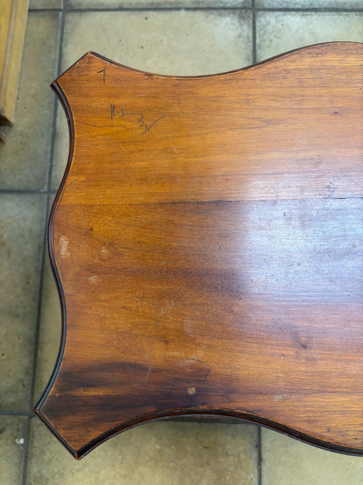 Early 20th Century Mahogany Hall Table As Found photo for sale