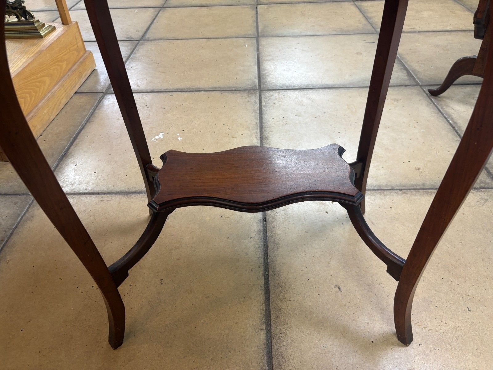 Early 20th Century Mahogany Hall Table As Found photo vinterior