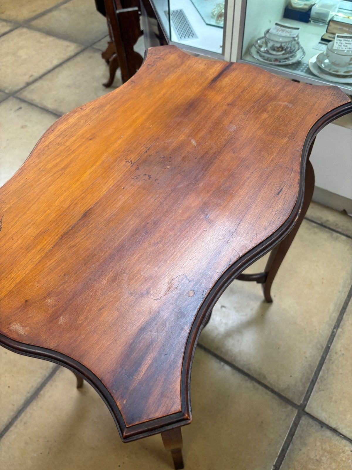 Early 20th Century Mahogany Hall Table As Found photo vintage