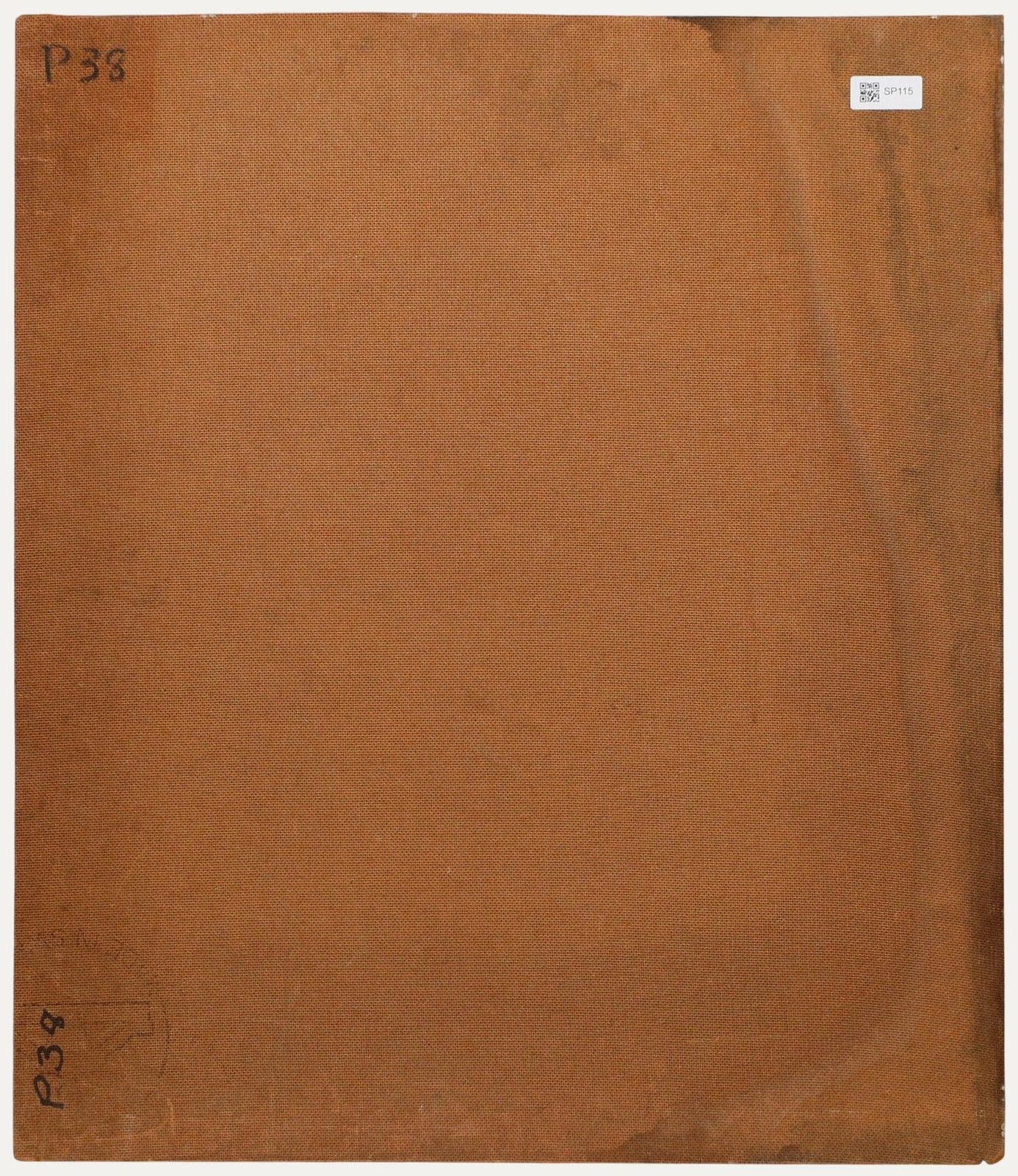 George Weissbort (1928 2013) 20th Century Oil, Lady In The Brown Cardigan photo for sale
