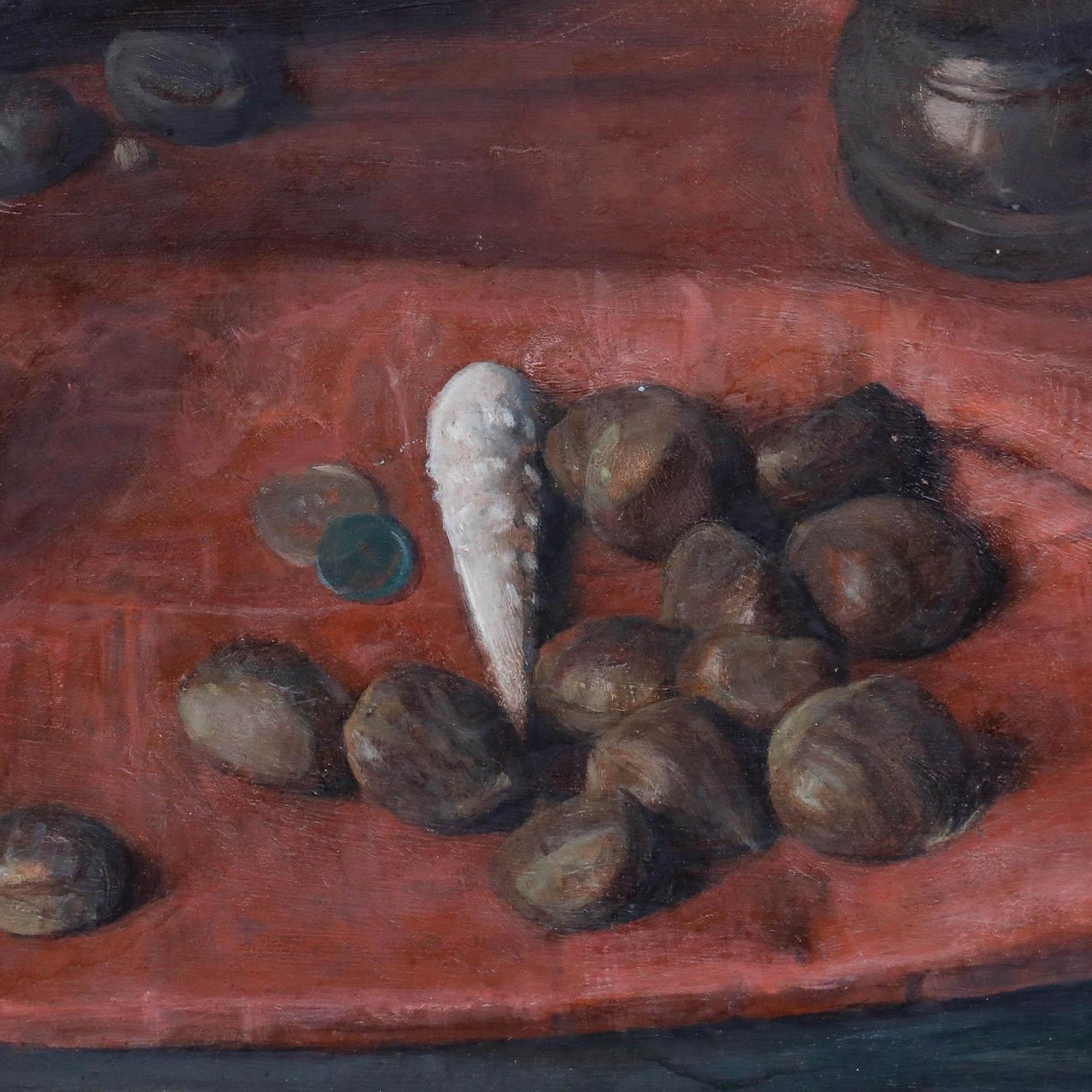 George Weissbort (1928 2013) 20th Century Oil, Still Life Of Sea Shells photo Art