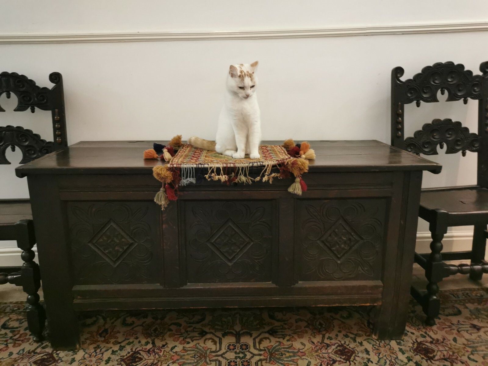 photo for sale A Good 17th Century 'Halifax' Coffer Chest
