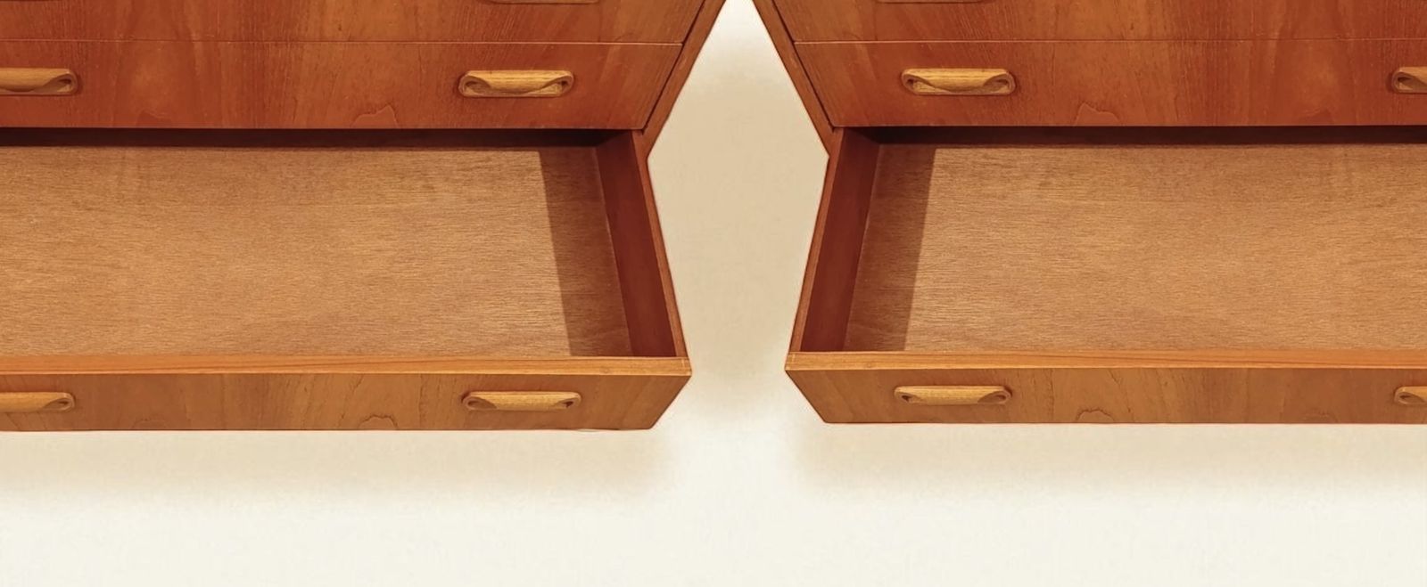 G Plan Fresco Pair Of 3 Drawer Bedside Chests photo furniture