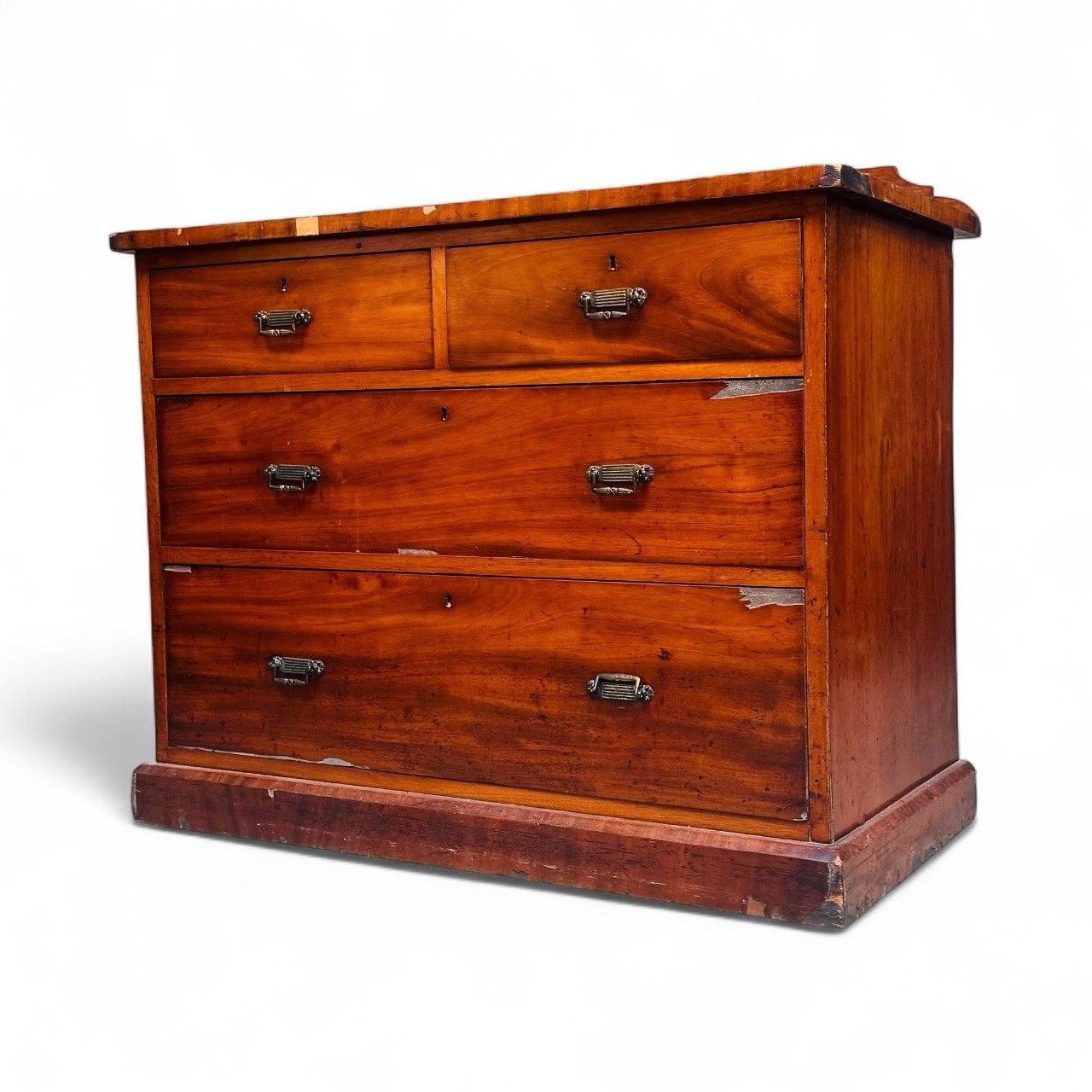 Antique Mahogany Chest Of Drawers Project photo vinterior