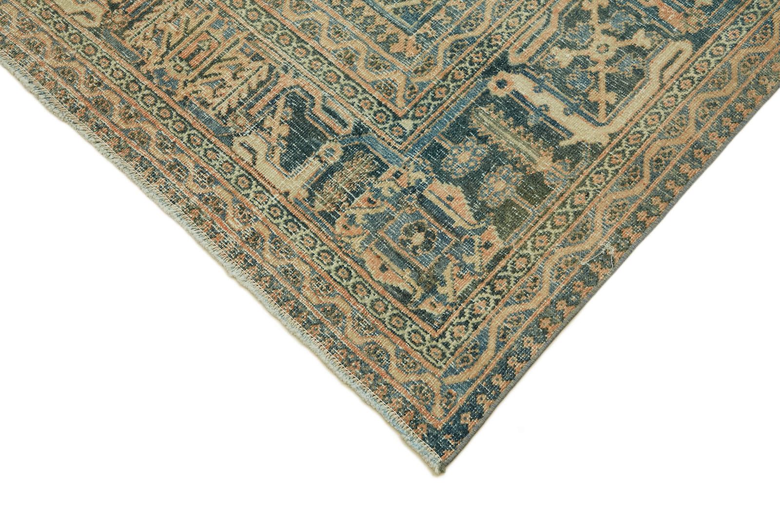 Handmade Beige Vintage Large Area Rug 263 Cm X 381 Cm photo Textiles