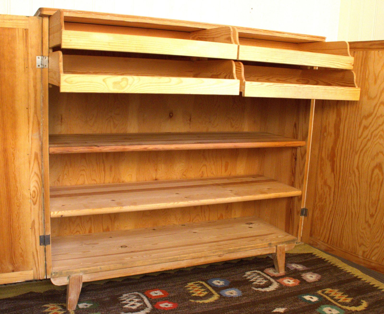 photo furniture Swedish Pine Cabinet Attributed To Göran Malmvall For Karl Andersson & Söner Möbelfabrik Ab, 1940s