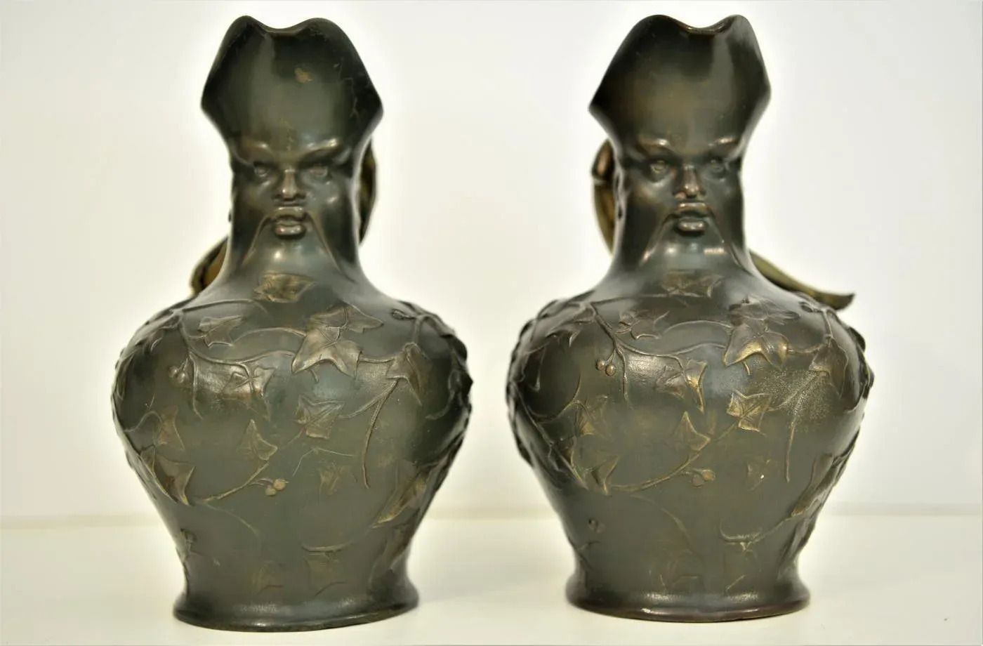 Art Nouveau Pitchers From Charles Théodore Perron, 1900s, Set Of 2 photo furniture