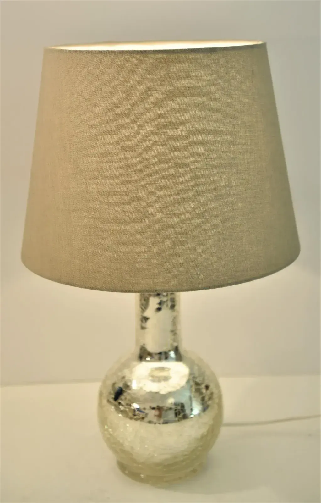 Mercury Glass Table Lamps By Luxus By Uno & östen Kristiansson, Set Of 2 photo vinterior