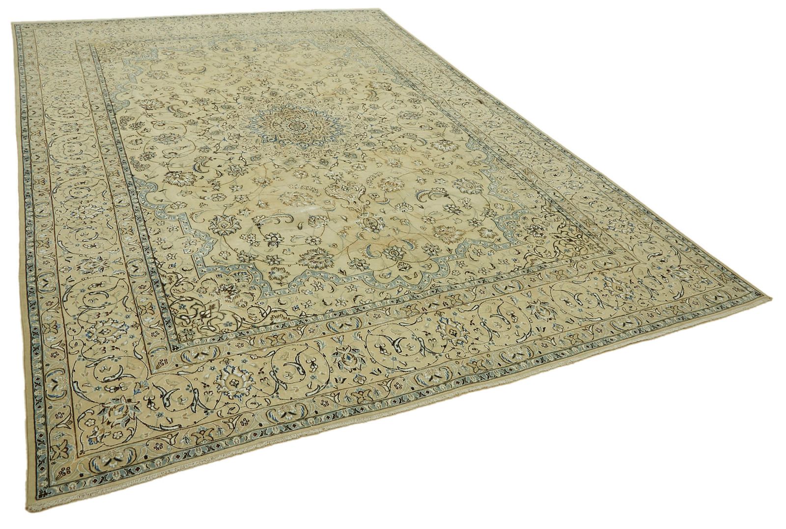 Handmade Vintage Large Area Rug 242 Cm X 342 Cm photo furniture