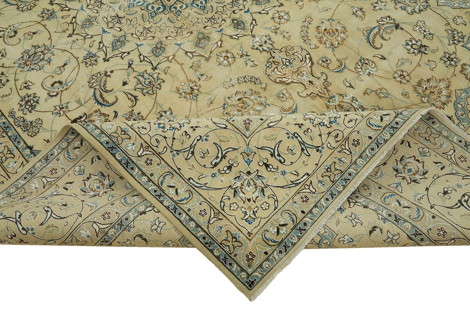 Handmade Vintage Large Area Rug 242 Cm X 342 Cm photo vinterior