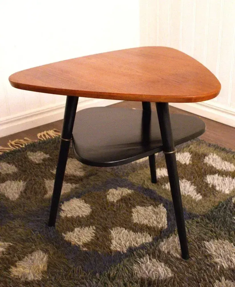 Swedish Teak Coffee Table By Hugo Troeds, 1950s photo furniture