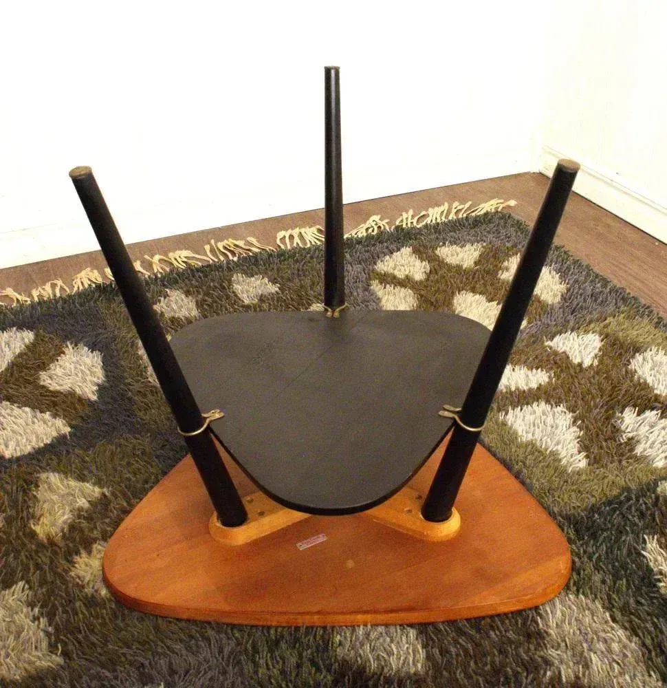 Swedish Teak Coffee Table By Hugo Troeds, 1950s photo for sale