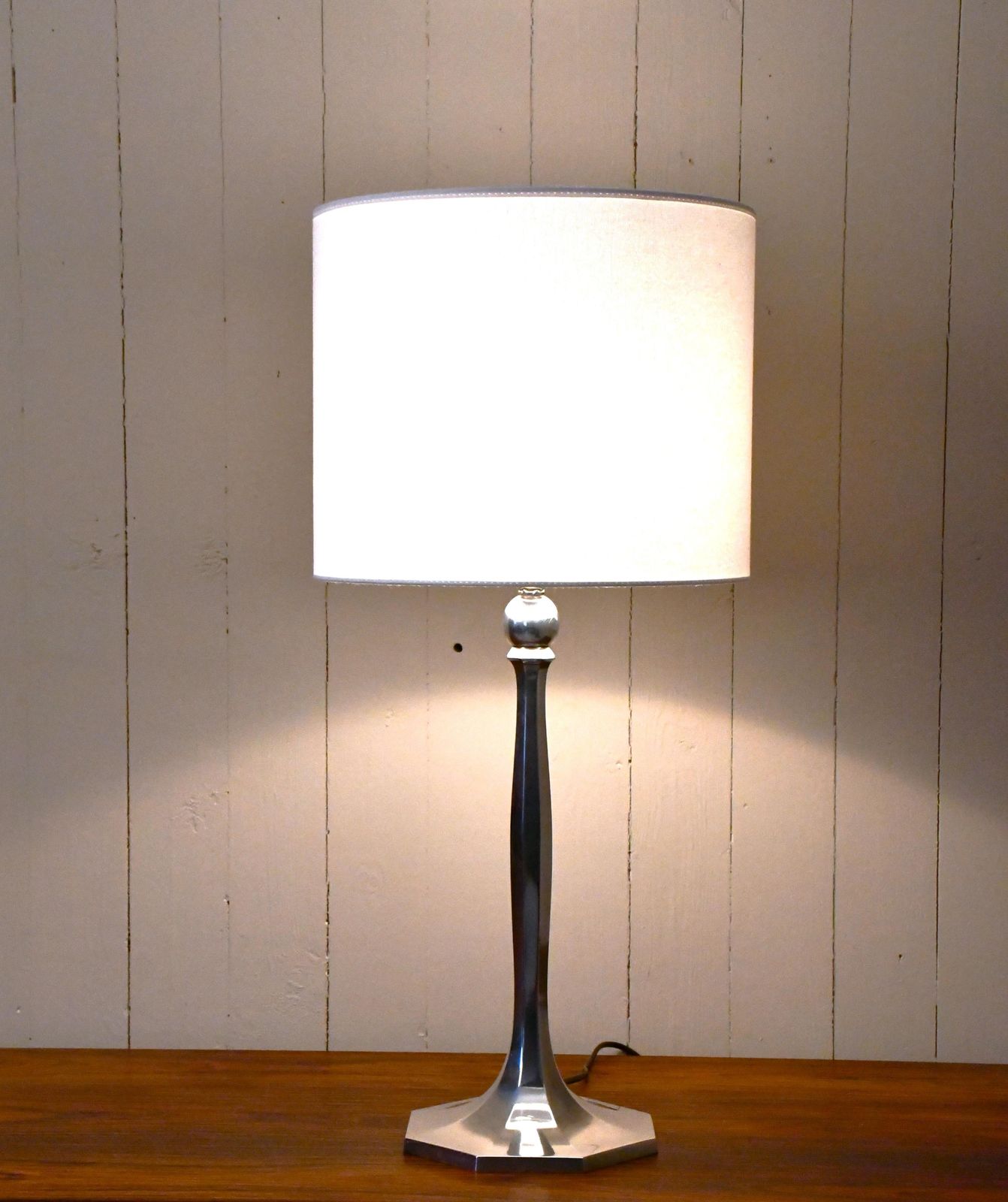 Swedish Grace Table Lamp By Herman Bergmans Konstgjuteri, 1920s photo furniture