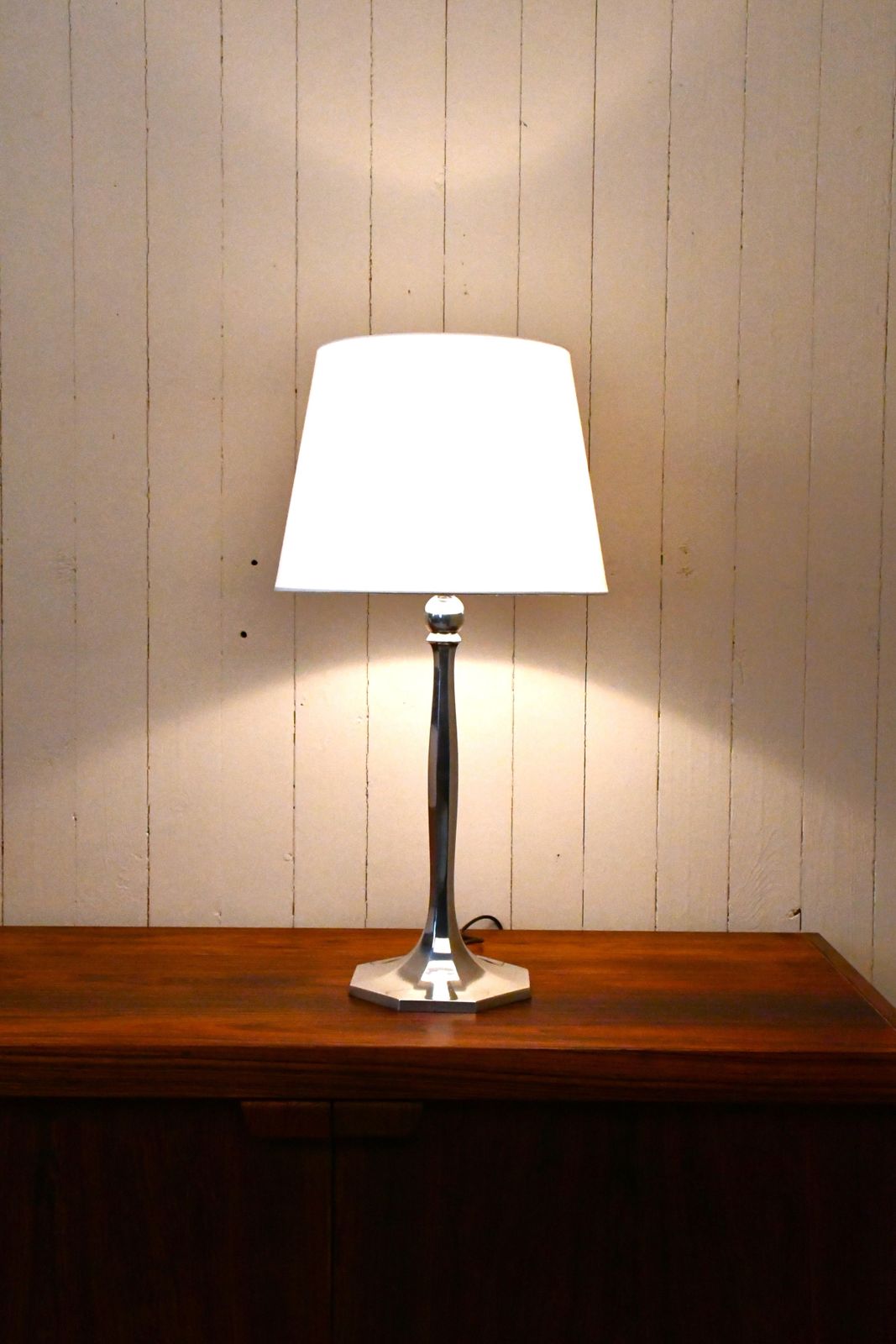 Swedish Grace Table Lamp By Herman Bergmans Konstgjuteri, 1920s photo vinterior