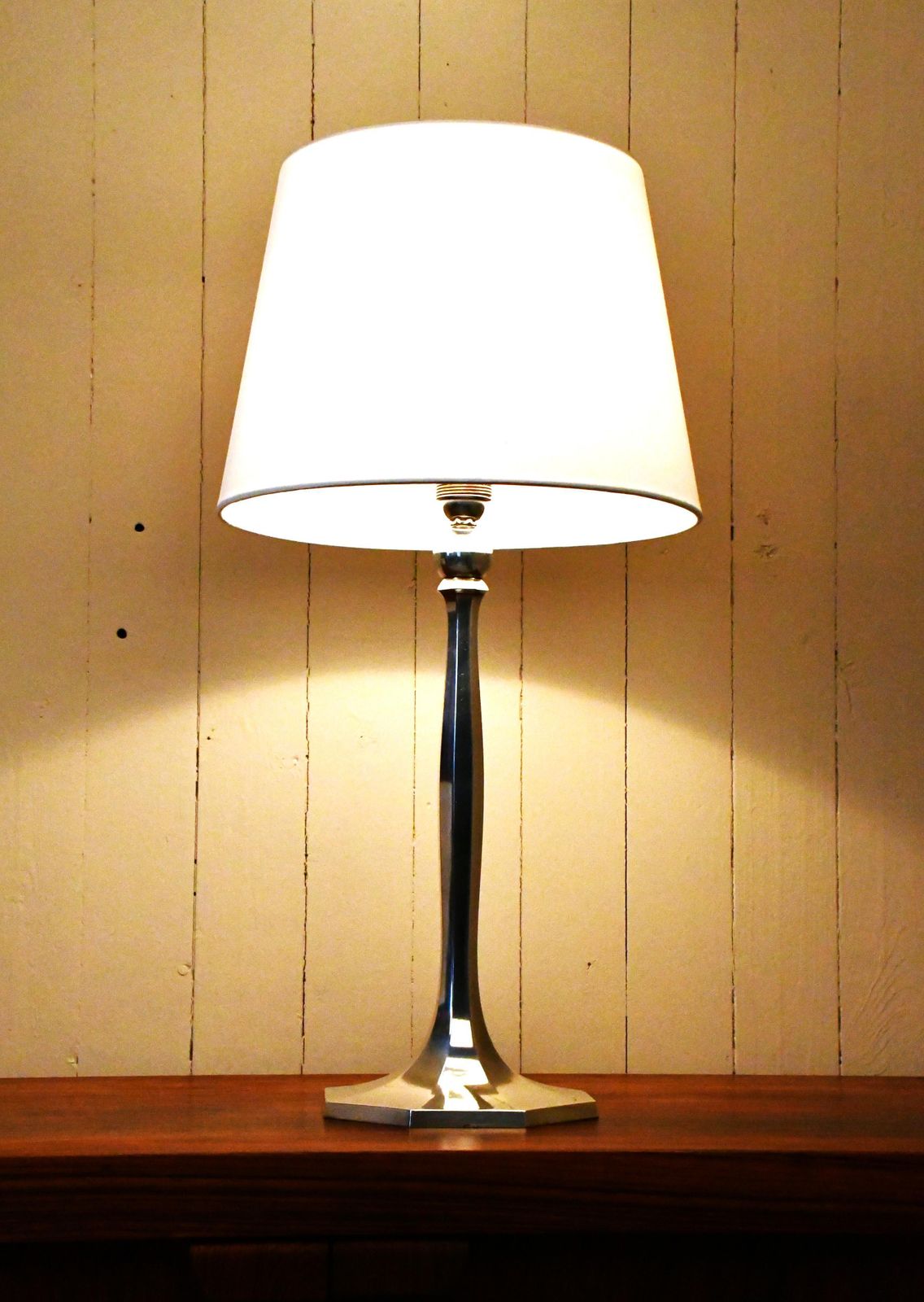 photo furniture Swedish Grace Table Lamp By Herman Bergmans Konstgjuteri, 1920s