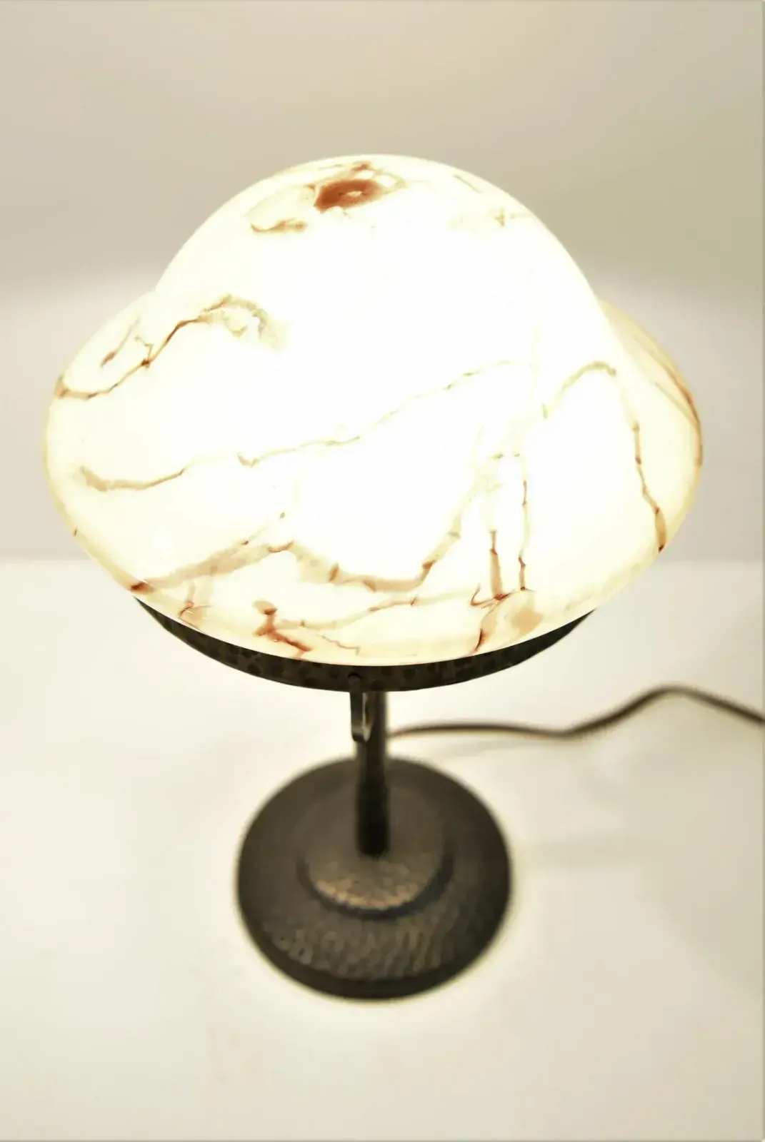 Art Nouveau Table Lamp From Jugendstil, Sweden, 1915s photo furniture