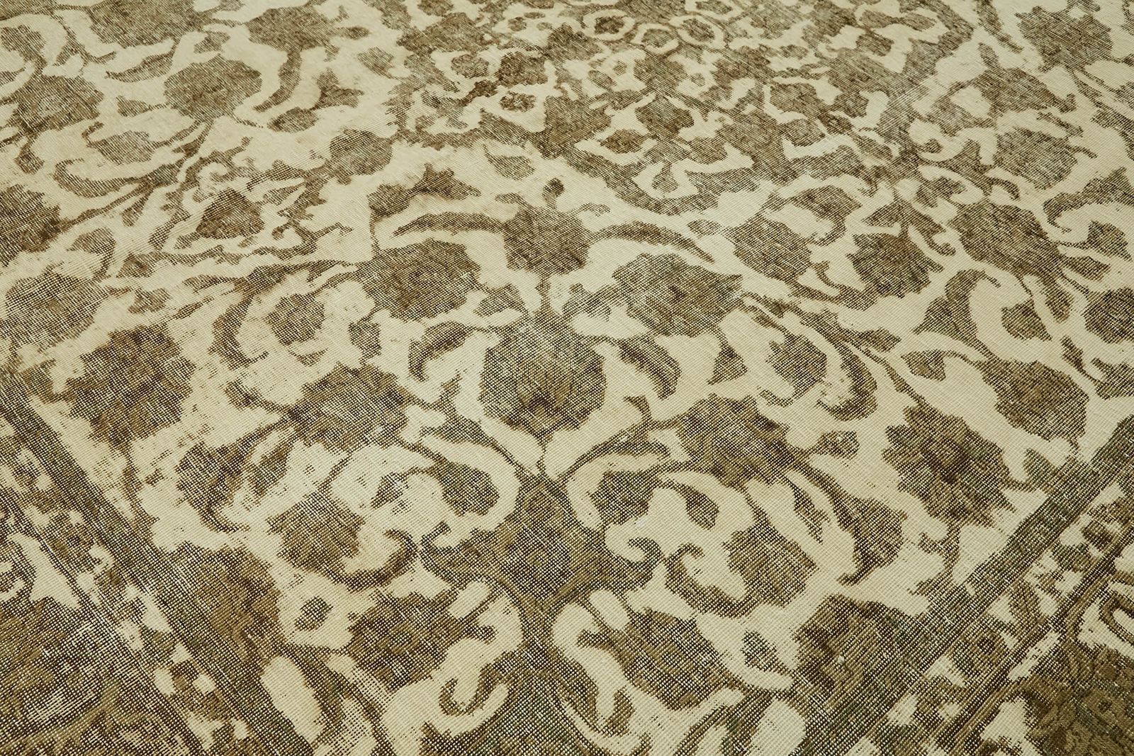 photo furniture Handmade Beige Vintage Large Area Rug 340 Cm X 298 Cm