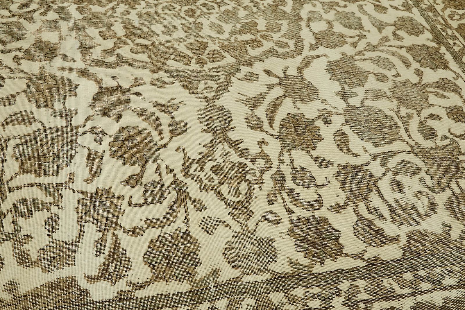 photo for sale Handmade Beige Vintage Large Area Rug 340 Cm X 298 Cm