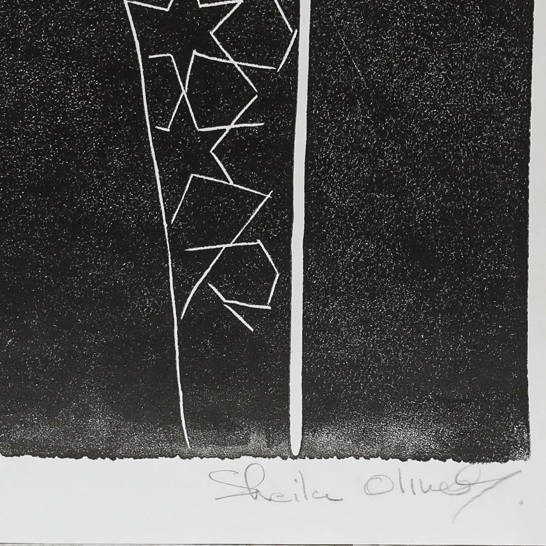 Sheila Oliner (1930 2020) 20th Century Linoprint, Under The Arch photo 250.0