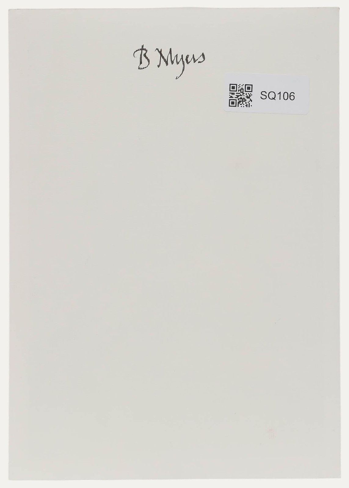Bernard Myers (1925 2007) 20th Century Oil, Nude III photo for sale
