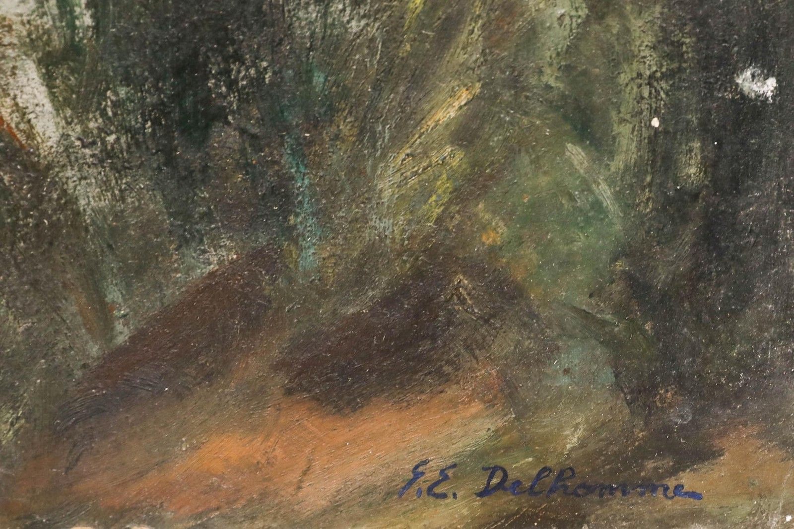 Georges Eugene Delhomme (1904 1989) 20th Century Oil, A Day In The Boat photo 395.0