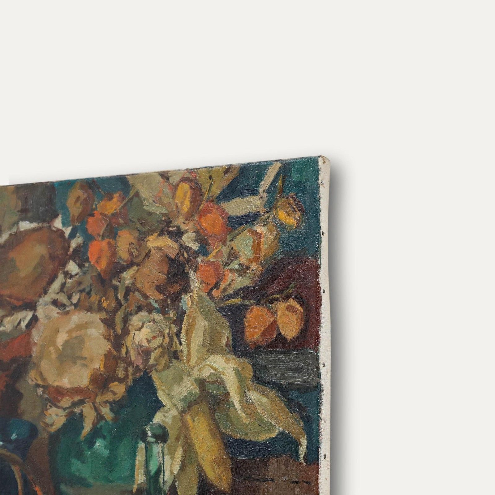 Wil Van Dinther (1917 1997) Mid 20th Century Oil, A Bountiful Table photo vinterior