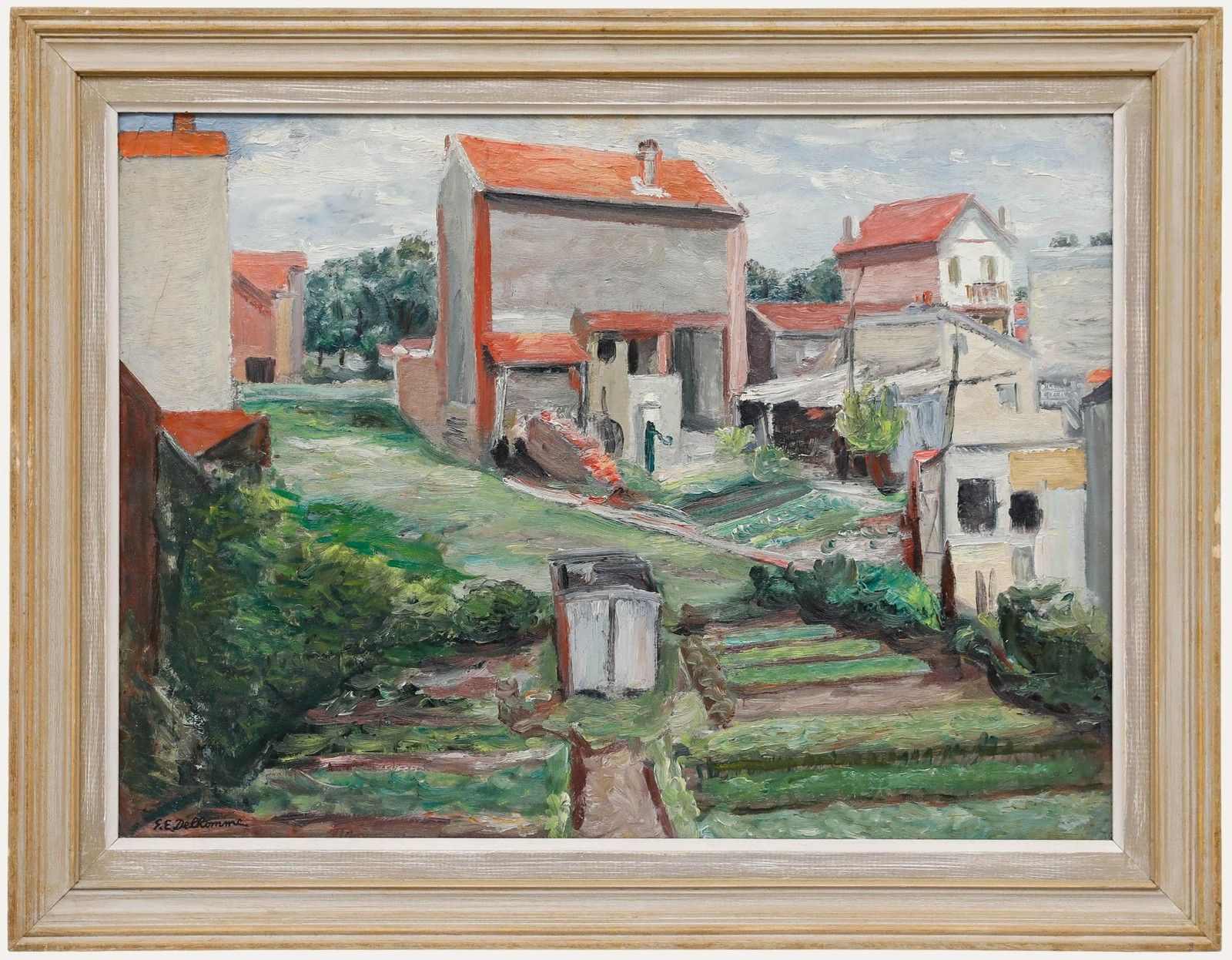 Georges Eugene Delhomme (1904 1989) 20th Century Oil