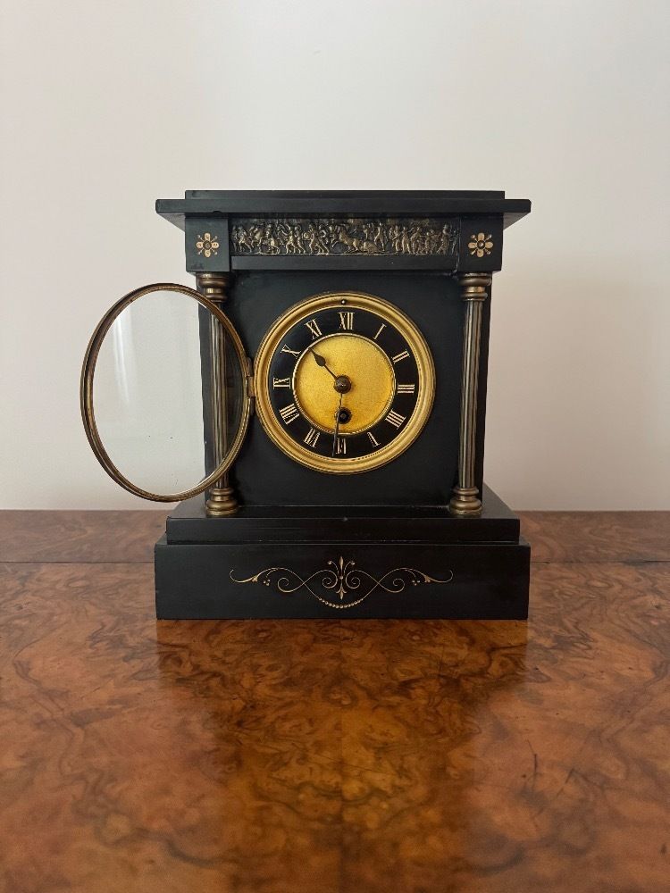 Fine Quality Antique Mantle Clock photo for sale