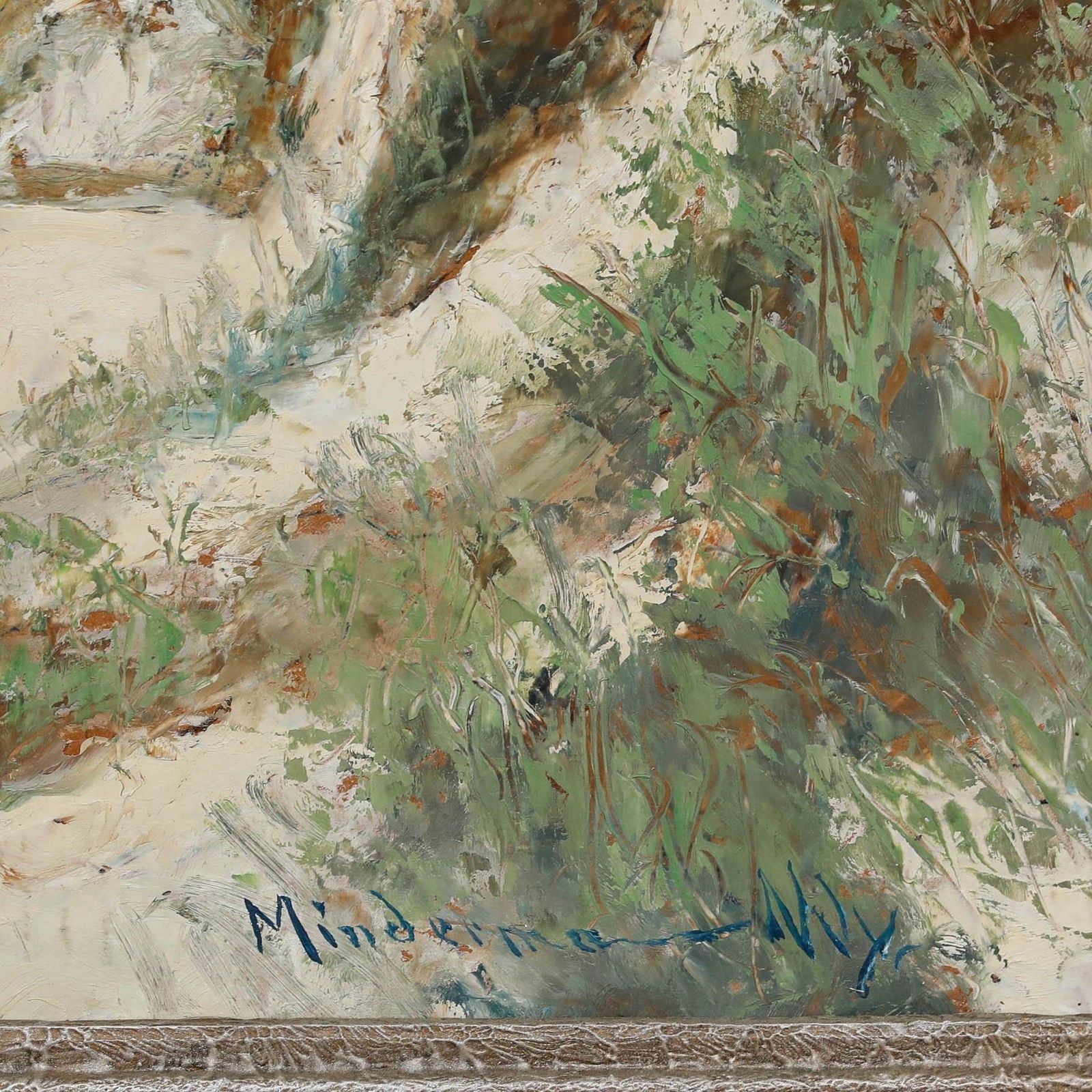 Heinz Mindermann 20th Century Oil, The Coast Of Norderney photo buy