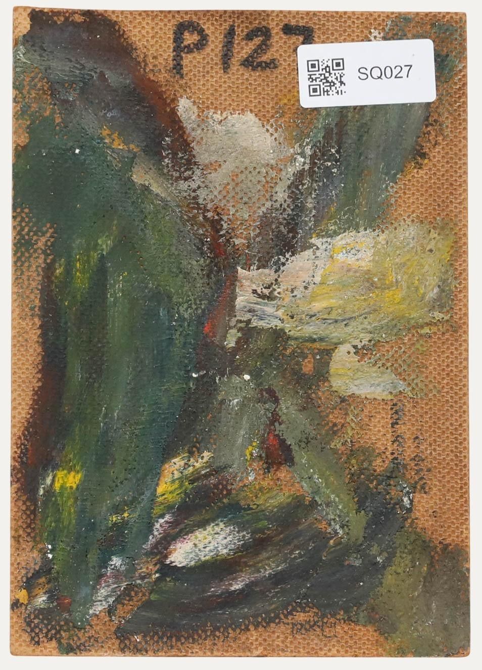 George Weissbort (1928 2013) 1950 Oil, Deep In Thought photo furniture