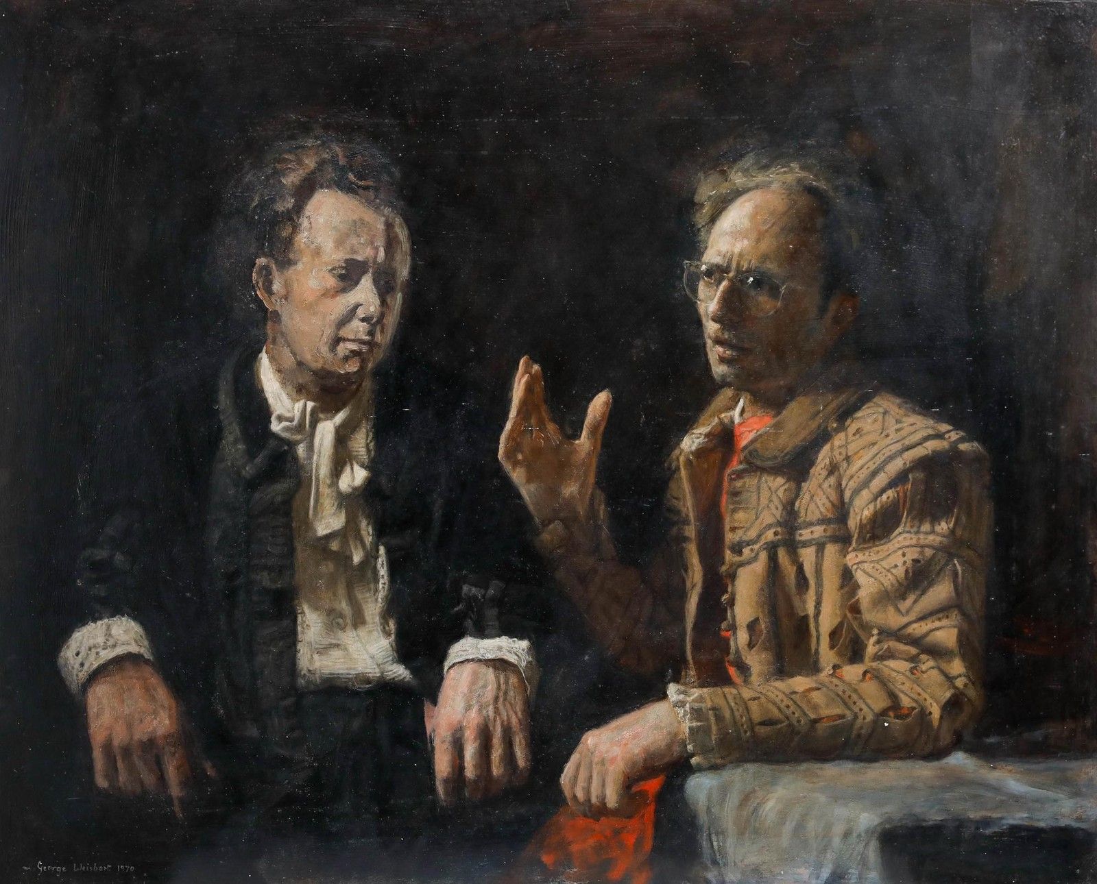 George Weissbort (1928 2013) 20th Century Oil, Weissbort And Britten photo furniture