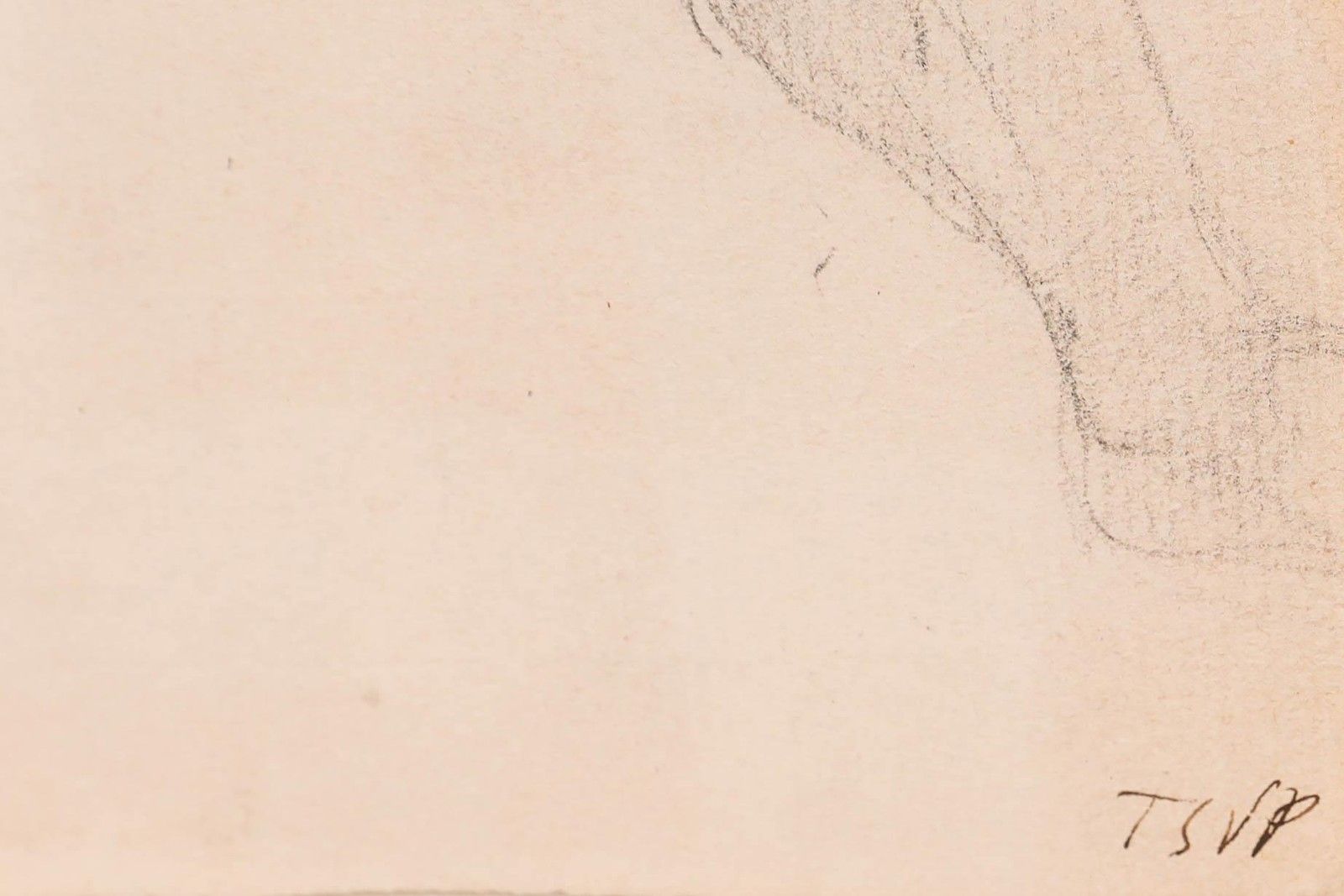 Pierre Neveu (B.1929) Mid 20th Century Graphite Drawing, Study Of Male Nude photo vinterior