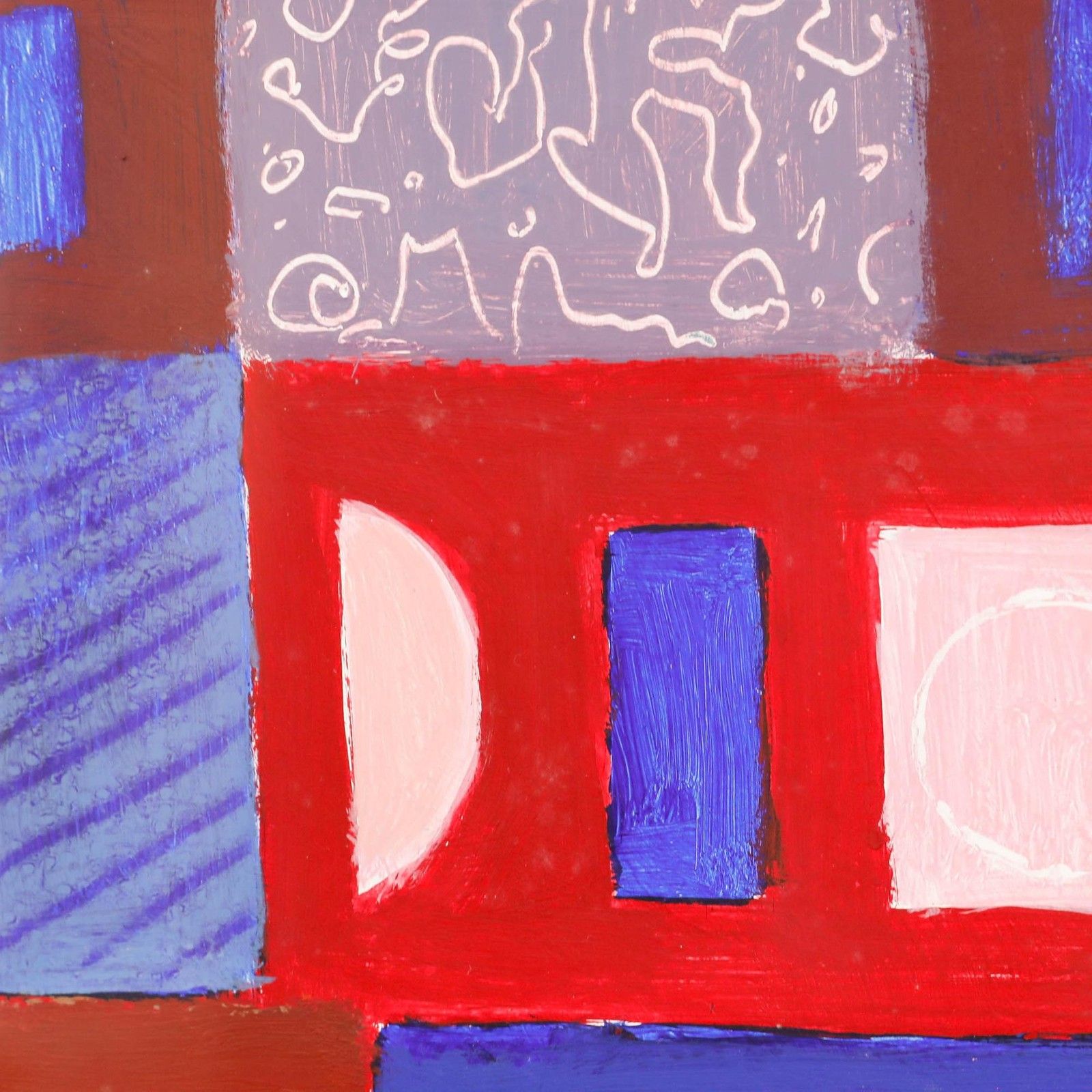 Ray Barry (1931 2022) Framed Contemporary Acrylic, In The Pink photo Art