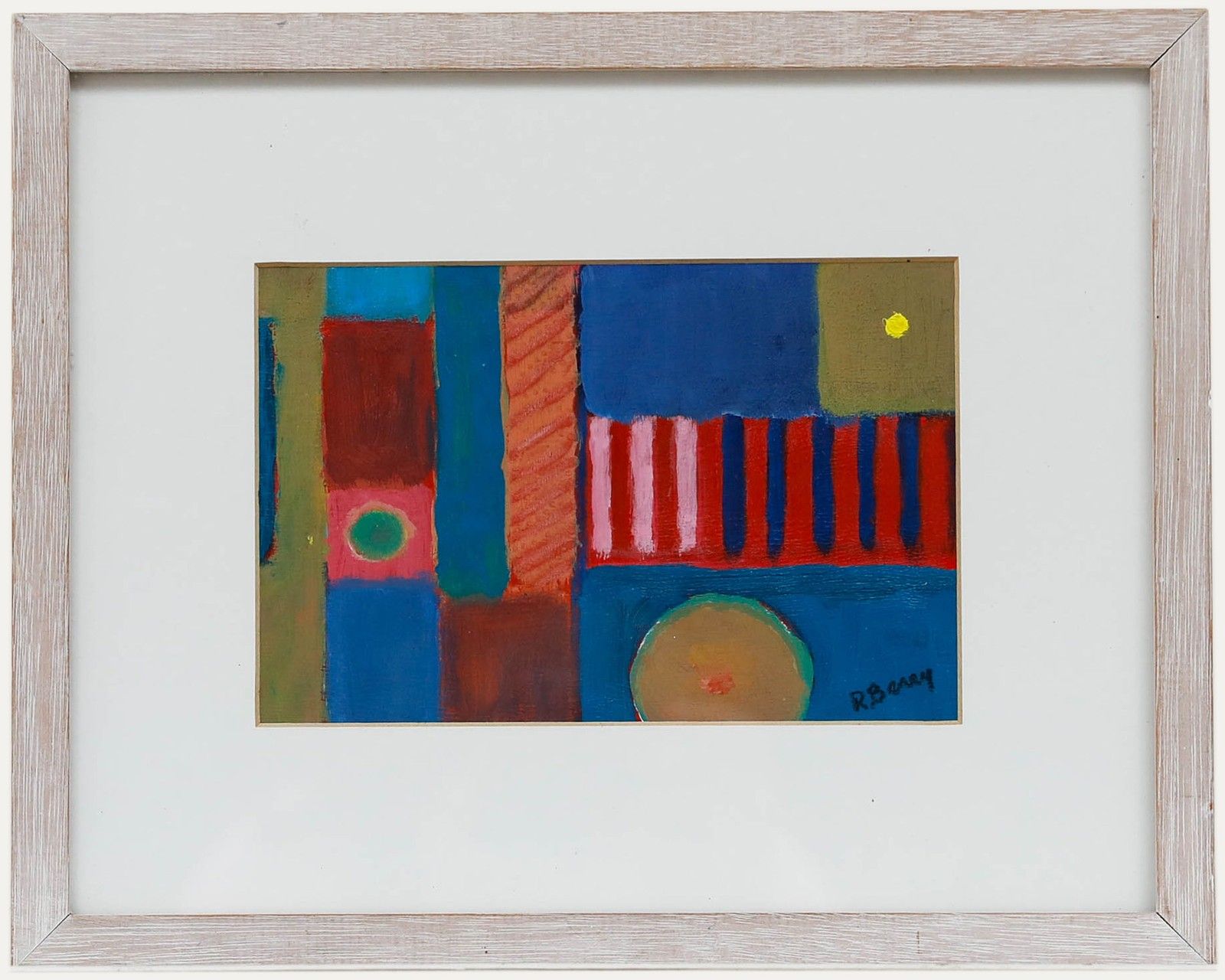 Ray Barry (1931 2022) Contemporary Acrylic, Ladder