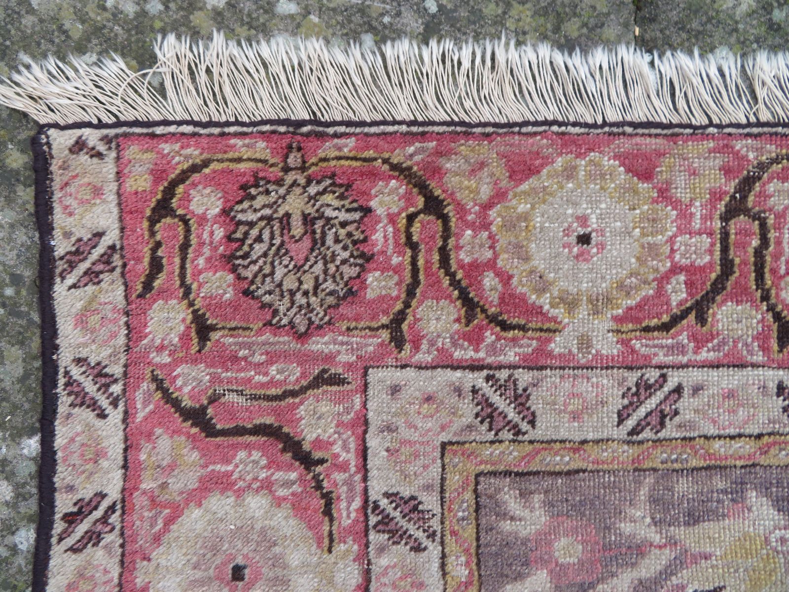 19th Century Turkish Istanbul Bandirma Rug. 184cm X 140cm. photo buy