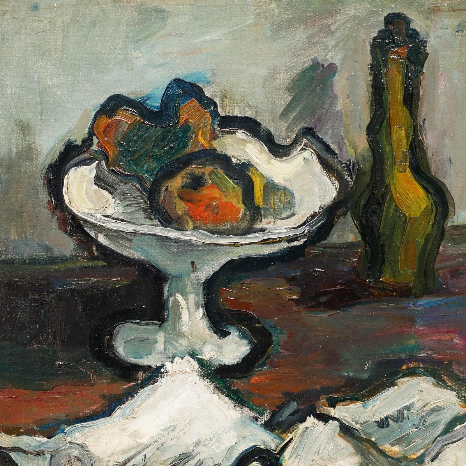 Madeleine Flaschner (1933 2022) 1960 Oil, Still Life With Key photo 595.0