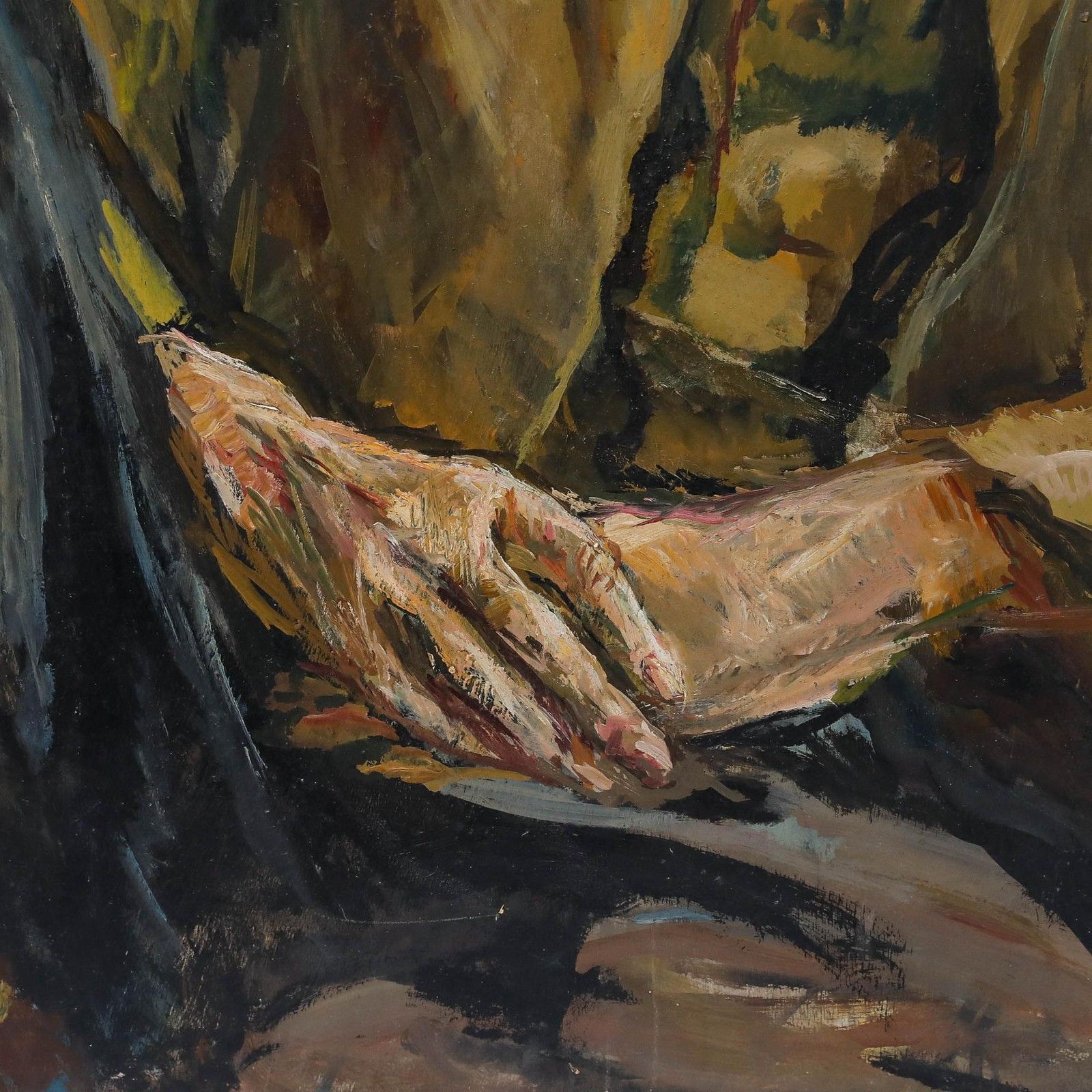 Susi Zimmermann (B.1883) Oil, Portrait Of DR. Ernst Heinrich Zimmermann photo 495.0