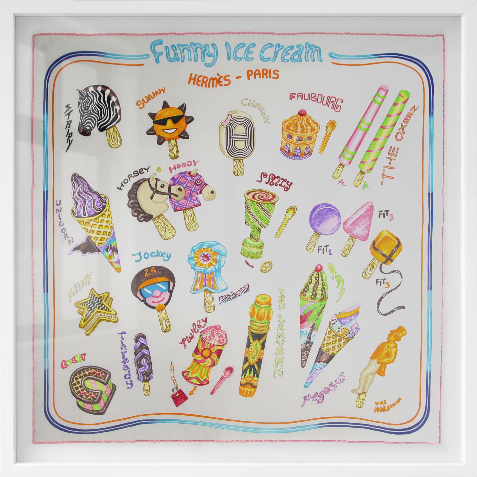 Funny Ice Cream, 70cm photo furniture