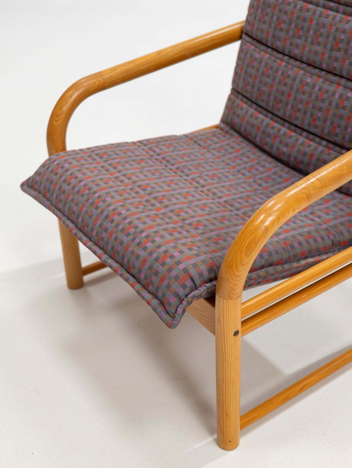 photo furniture Scandinavian Style Beech Armchair, Italy, 1970s