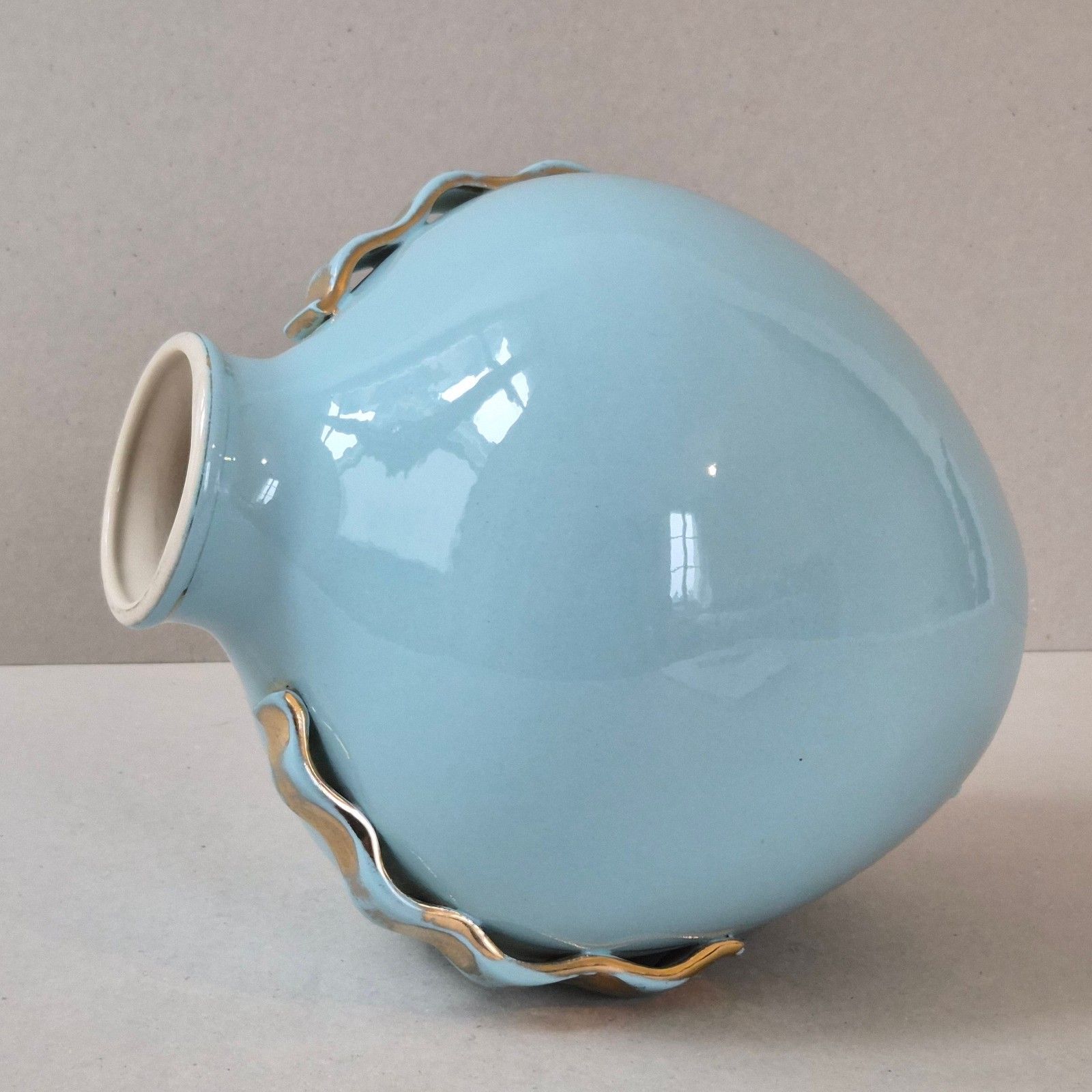 photo for sale Art Deco Ceramic Vase Boch Freres La Louviere Keramis Raymond Chevalier 1930